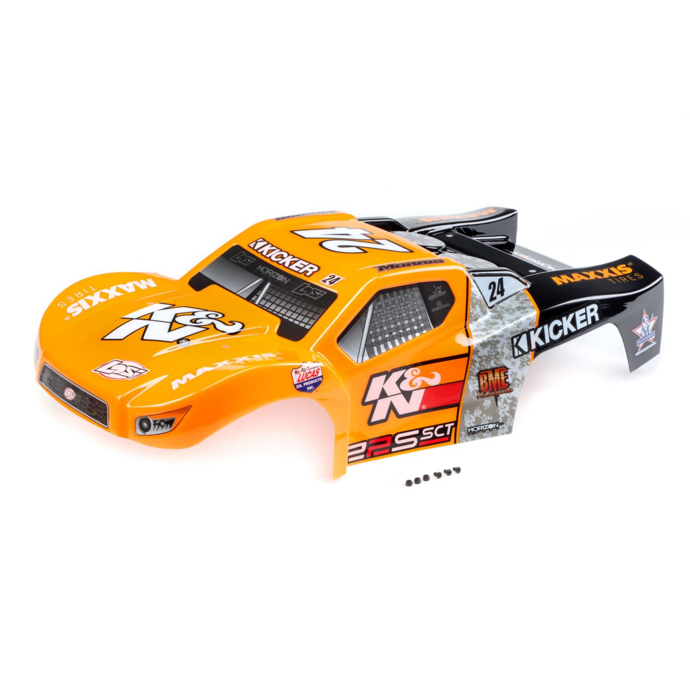 Losi 1/10 Clear Body Set For 22S SCT – LOS230056 – RC Truck & Car Body With Decals