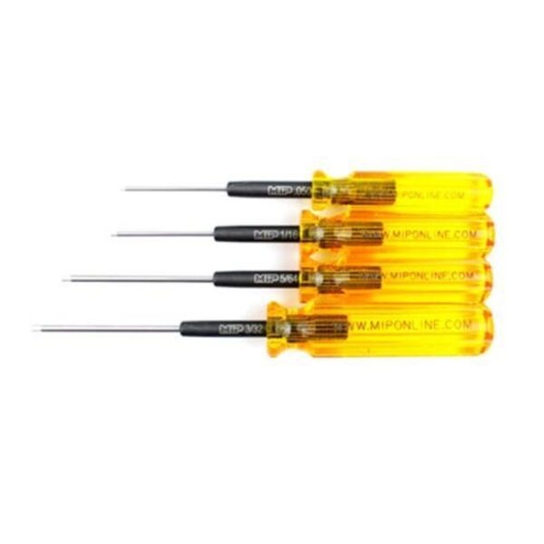 MIMOぺん！ MIP HEX DRIVER WRENCH SET SAE STD (4) - Zwartkops RCX