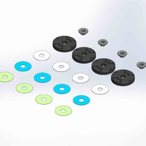 MIP BYPASS 1 PISTON 6 HOLE SET 16MM MUGEN 1/8TH - Image 2