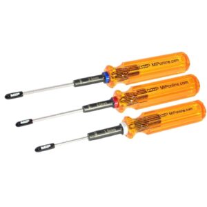 #9602 - MIP Hex Driver Wrench Set Gen 2, Metric (3), 1.5mm, 2.0mm, & 2.5mm