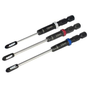 #9612 - MIP Speed Tip™ Hex Driver Wrench Set Gen 2, Metric (3), 1.5mm, 2.0mm, & 2.5mm