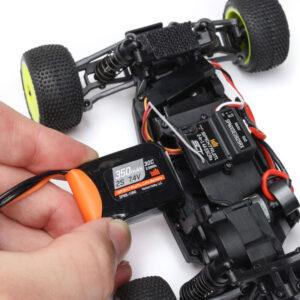 1/28 Micro-T 2S 2WD RTR Stadium Truck (Battery & Charger Included), Silver - Image 7