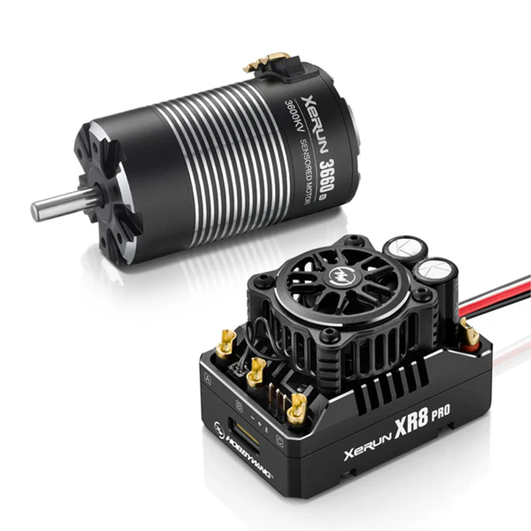 HOBBYWING 1/8 COMBO 1900KV G3 + XR8 PRO G3 ESC - Zwartkops RCX