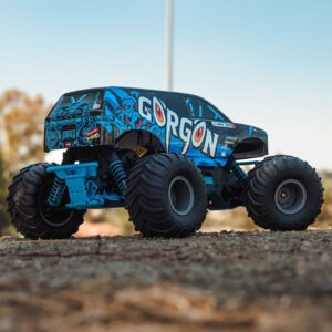 1/10 GORGON 2WD RTR Brushed Monster Truck, Blue - Image 11