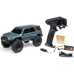 1/24 SCX24 Toyota 4Runner 4X4 RTR Brushed Rock Crawler (Battery & Charger Included), Grey - Image 2