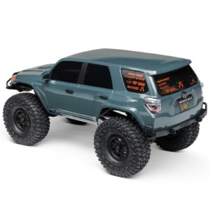 1/24 SCX24 Toyota 4Runner 4X4 RTR Brushed Rock Crawler (Battery & Charger Included), Grey - Image 12