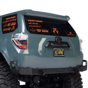 1/24 SCX24 Toyota 4Runner 4X4 RTR Brushed Rock Crawler (Battery & Charger Included), Grey - Image 9