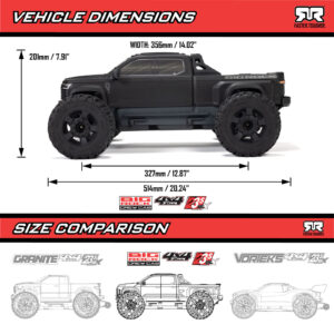 1/10 BIG ROCK 223S DSC 4X4 RTR Brushless Monster Truck - Image 8