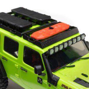 1/30 SCX30 Jeep Wrangler JLU 4X4 RTR Brushed Rock Crawler (Battery & Charger Included), Green - Image 13