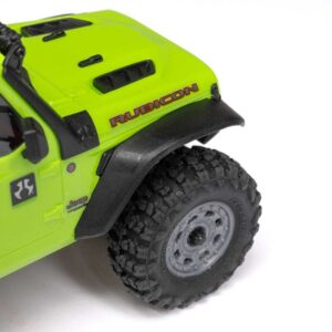 1/30 SCX30 Jeep Wrangler JLU 4X4 RTR Brushed Rock Crawler (Battery & Charger Included), Green - Image 15