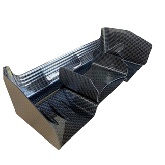 Aerox Carbon polycarbonate wing for 1/8 Buggy and Truggy