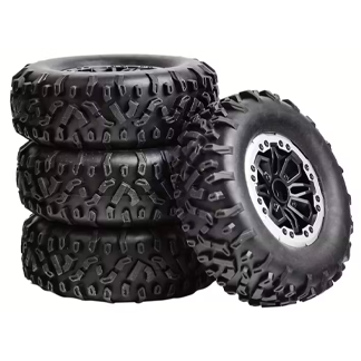 All-Terrain Off-Road Replacement Wheels with Deep Tread Pattern for MN82