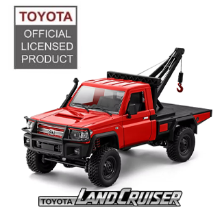 MN82T 1/12 2.4G 4WD RC Car for TOYOTA LC79 Rock Crawler RTR LED Light Climbing Off-Road Truck Vehicles Models Toys - Red