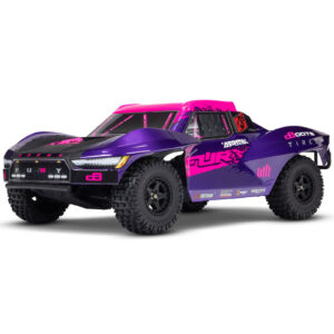 ARRMA 1/10 FURY 223S DSC 2WD RTR Brushless Short Course Truck, Purple
