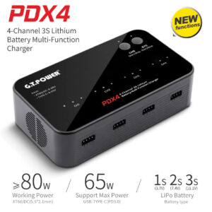 GT POWER  PDX4  AC/DC 80w 1-3s Charger